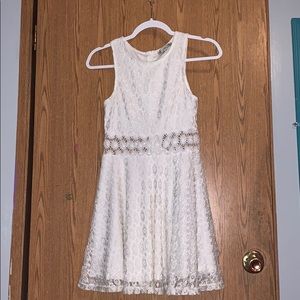 White lace dress!!